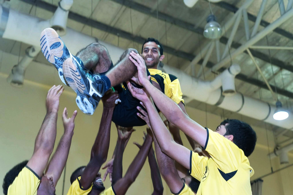 Indoor Volleyball for adults in Dubai